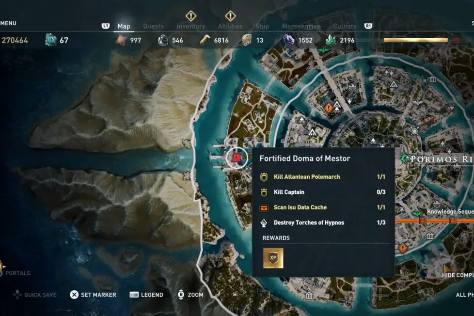 Assassins Creed Odyssey Rightfully Yours Quest Guide Donde encontrar