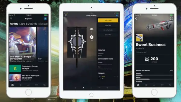 El lanzamiento de Destiny 2 trae una aplicacion complementaria actualizada