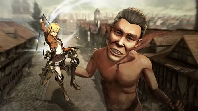El nuevo juego Attack on Titan muestra equipo de maniobras