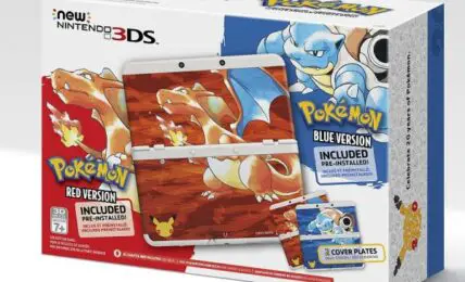 El nuevo paquete 3DS del 20o aniversario de Pokemon viene