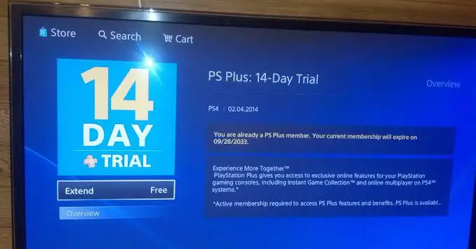 El propietario de PS4 encuentra un error de PS Plus