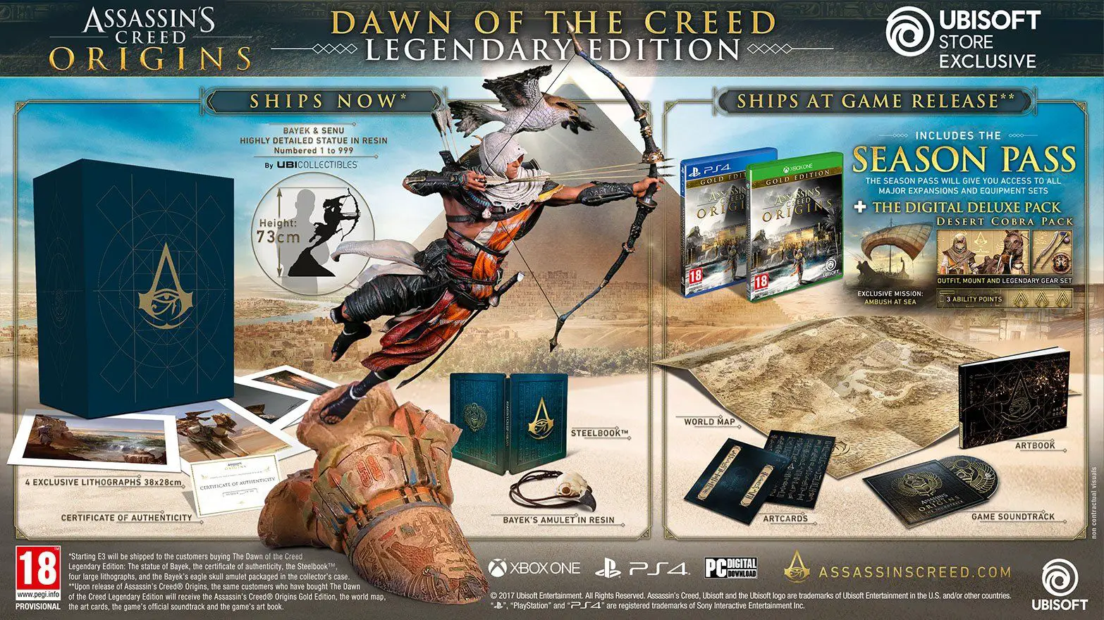 Assassin's Creed Origins Edición 800