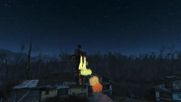 Fallout 4 ¿Sin servoarmaduraTodavia puedes usar mochilas propulsoras con la