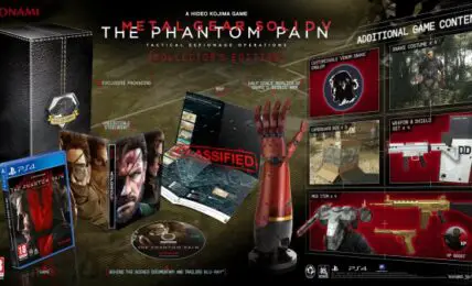 Faltan codigos DLC de Metal Gear Solid 5 PS4 Collectors
