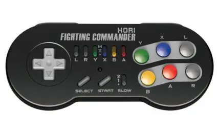 Hori trae de vuelta su controlador Fighting Commander para SNES