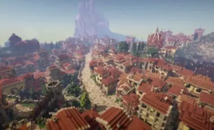 Juego de Tronos Poniente hecho en Minecraft por 125 personas