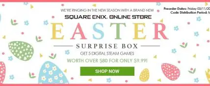 La caja sorpresa de Pascua de Square Enix viene con