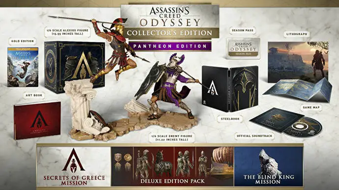 La edicion exclusiva de Assassins Creed Odyssey Ubisoft Store permite