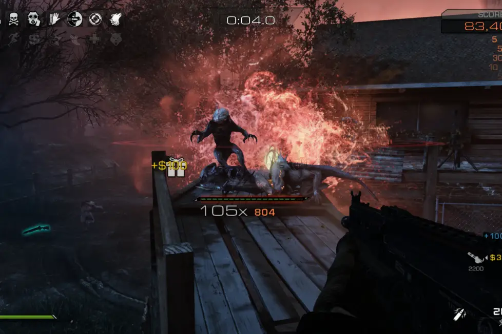 La jugabilidad del modo Mayhem de Call of Duty Ghosts