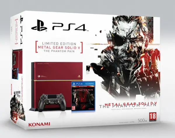 Metal Gear Solid 5 Limited Edition PS4 ahora disponible para