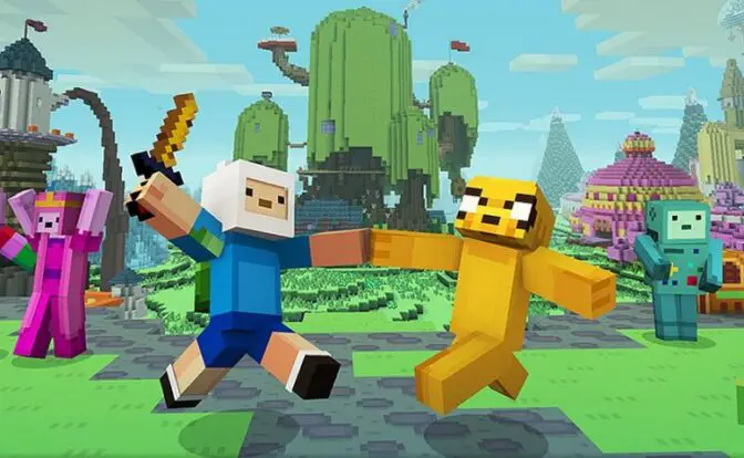 Minecraft Adventure Time Mash Up Pack para consolas Wii U