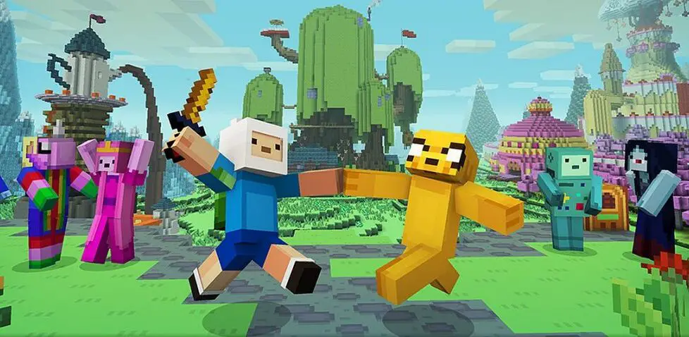 Minecraft Adventure Time Mash Up Pack para consolas Wii U