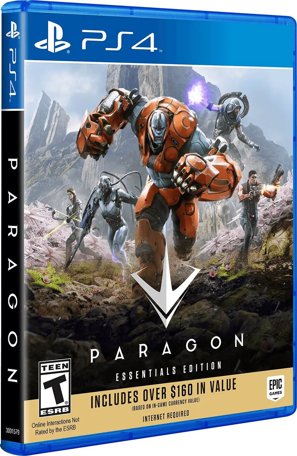 Paragon Essentials Edition es un disco de juego para PS4
