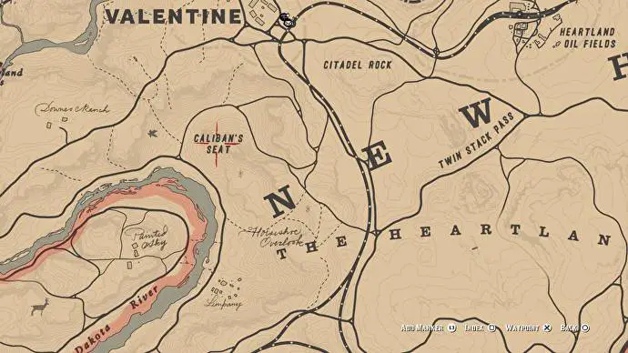 Red Dead Redemption 2 Guia y ubicacion del mapa del