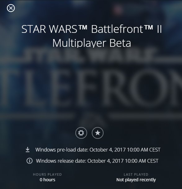 Star Wars Battlefront 2 beta es una de las mas