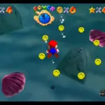 Super Mario 64 Jolly Roger Bay Stars Botin en