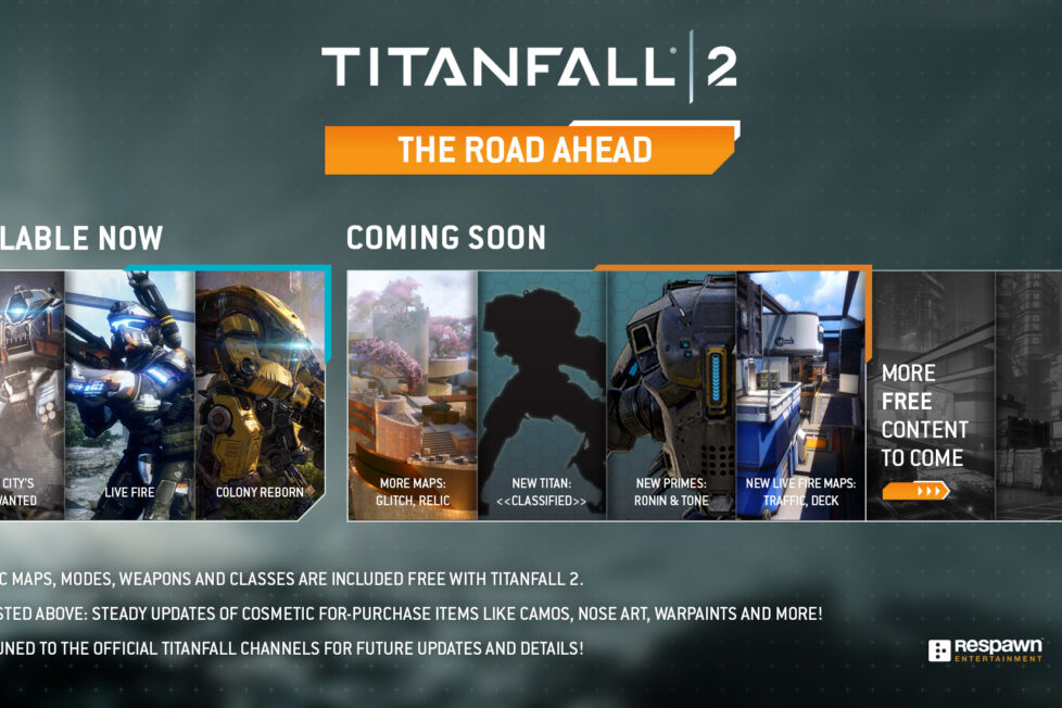 Titanfall 2 recibira un nuevo Titan 4 mapas y mas