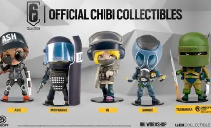 Ubisoft ahora te vendera las figuritas chibi de Rainbow Six