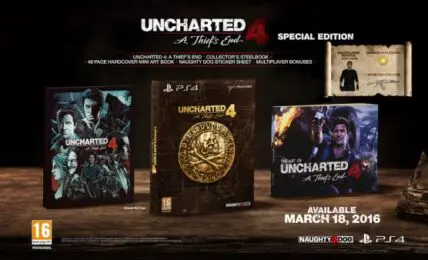 Uncharted 4 llegara a PS4 el 18 de marzo con