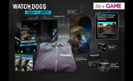 Watch Dogs Premium Vigilante Edition es exclusivo de GAME y
