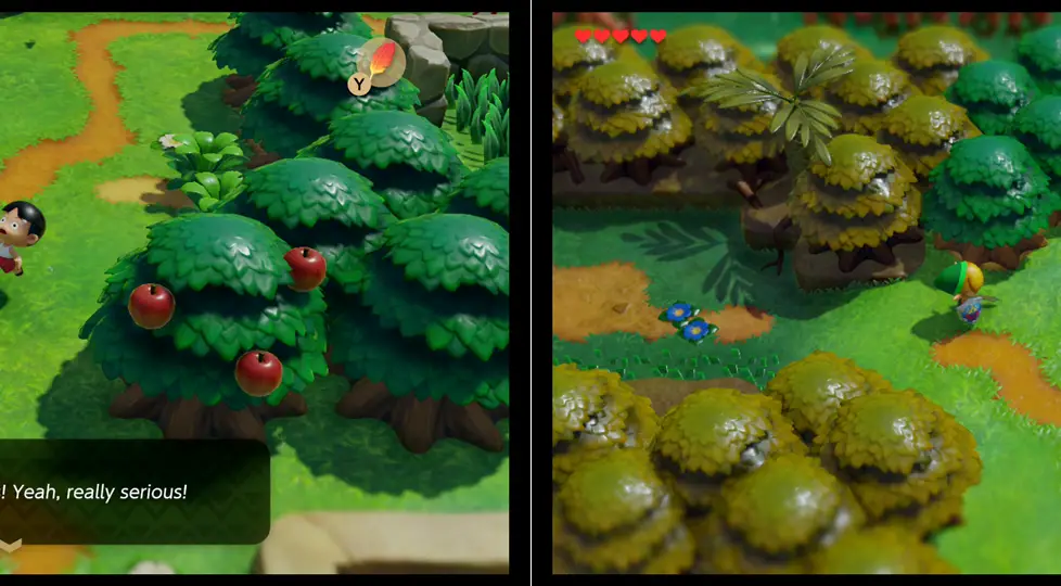 Zelda Links Awakening Guia de Bottle Grotto y Goponga Swamp