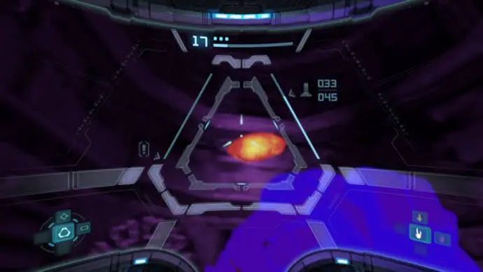 El objetivo de Samus es encender el visor térmico en Metroid Prime Remastered