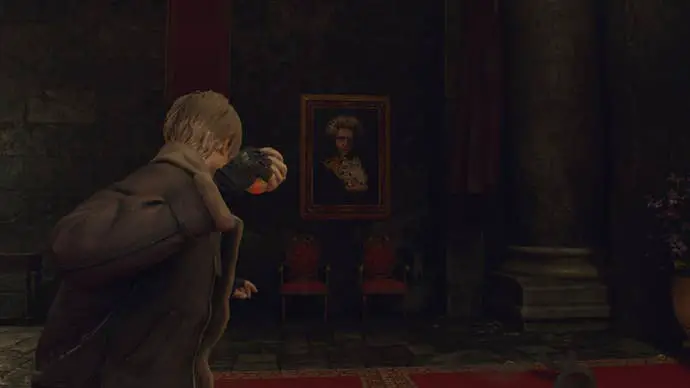 León pinta a Ramón Salazar en el remake de Resident Evil 4