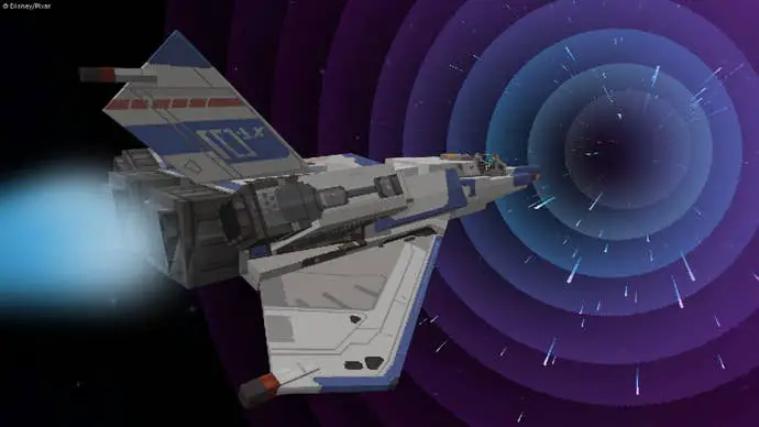 Naves espaciales en el DLC de Buzz Lightyear para Minecraft