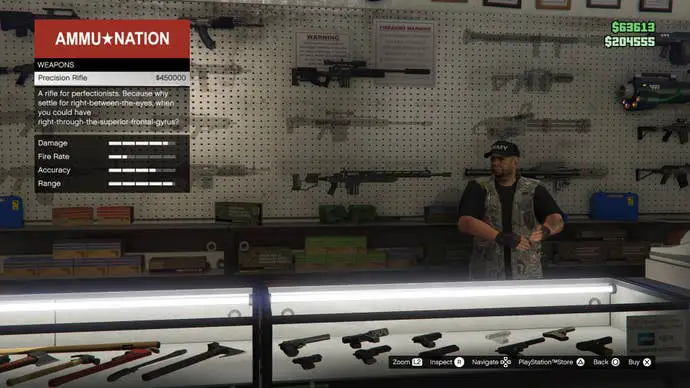 Rifles de precisión a la venta en la actualización de GTA Online Criminal Enterprise