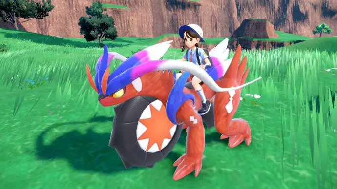 Koraidon en Pokémon Escarlata y Violeta