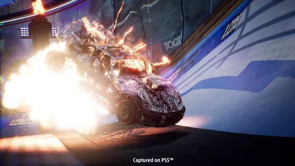 Captura de pantalla del coche Destruction AllStars PS5.