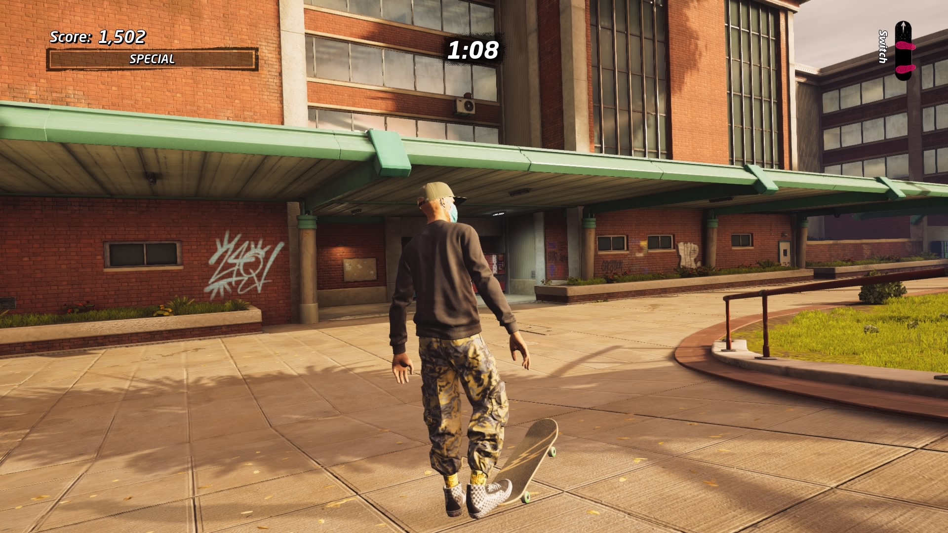 Captura de pantalla del juego Tony Hawk's Pro Skate 1 + 2